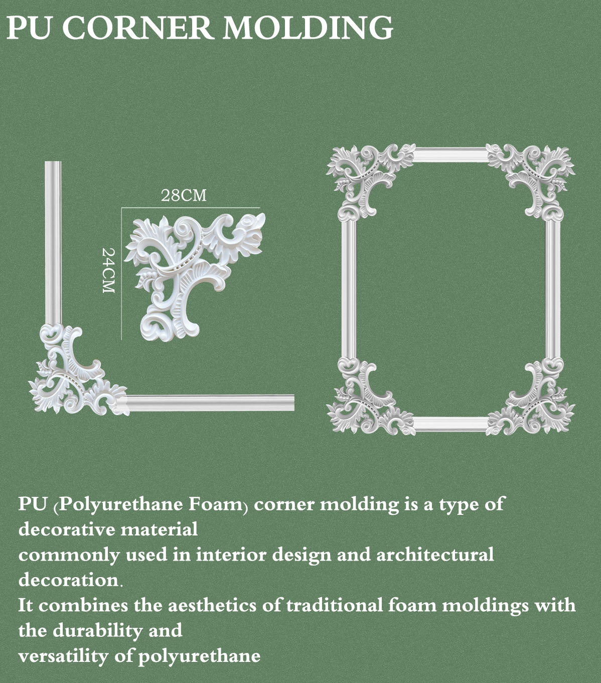 PU Corner Molding
